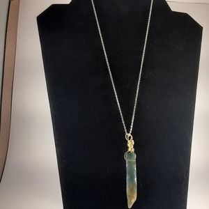 24 inch Handmade Jasper Stone Necklace